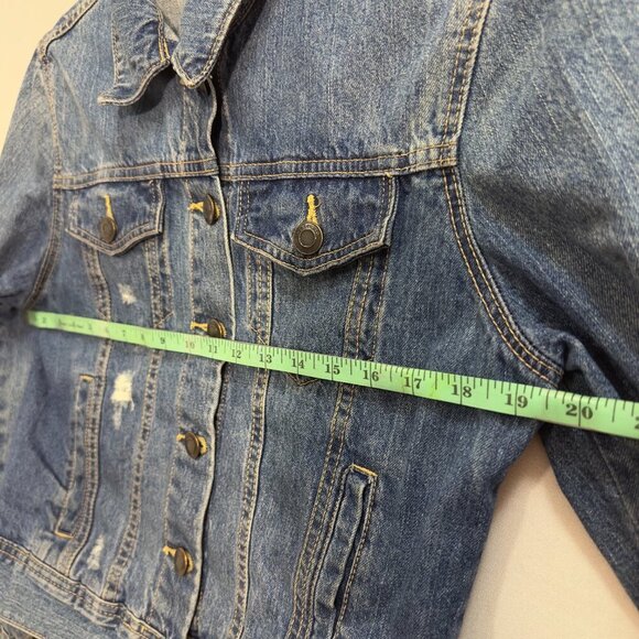 Women's blue denim jacke(M/S) - Picture 10 of 11